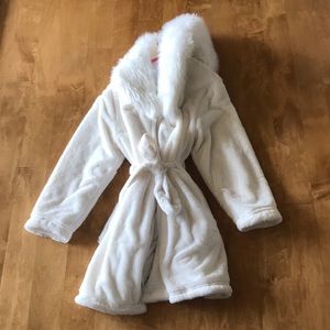Topshop fuzzy robe